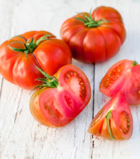 BIO Rajče Brandywine růžové - Solanum lycopersicum - bio semena rajčete - 6 ks