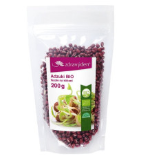 BIO Adzuki - Phaseolus angularis - bio semena na klíčení - 200 g