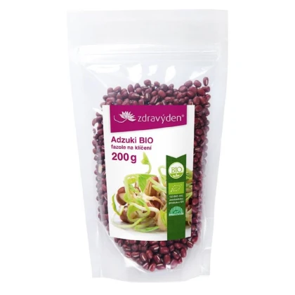 BIO Adzuki - Phaseolus angularis - bio semena na klíčení - 200 g