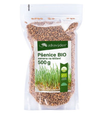 BIO Pšenice - Triticum durum Desf. - bio semena na klíčení - 500 g