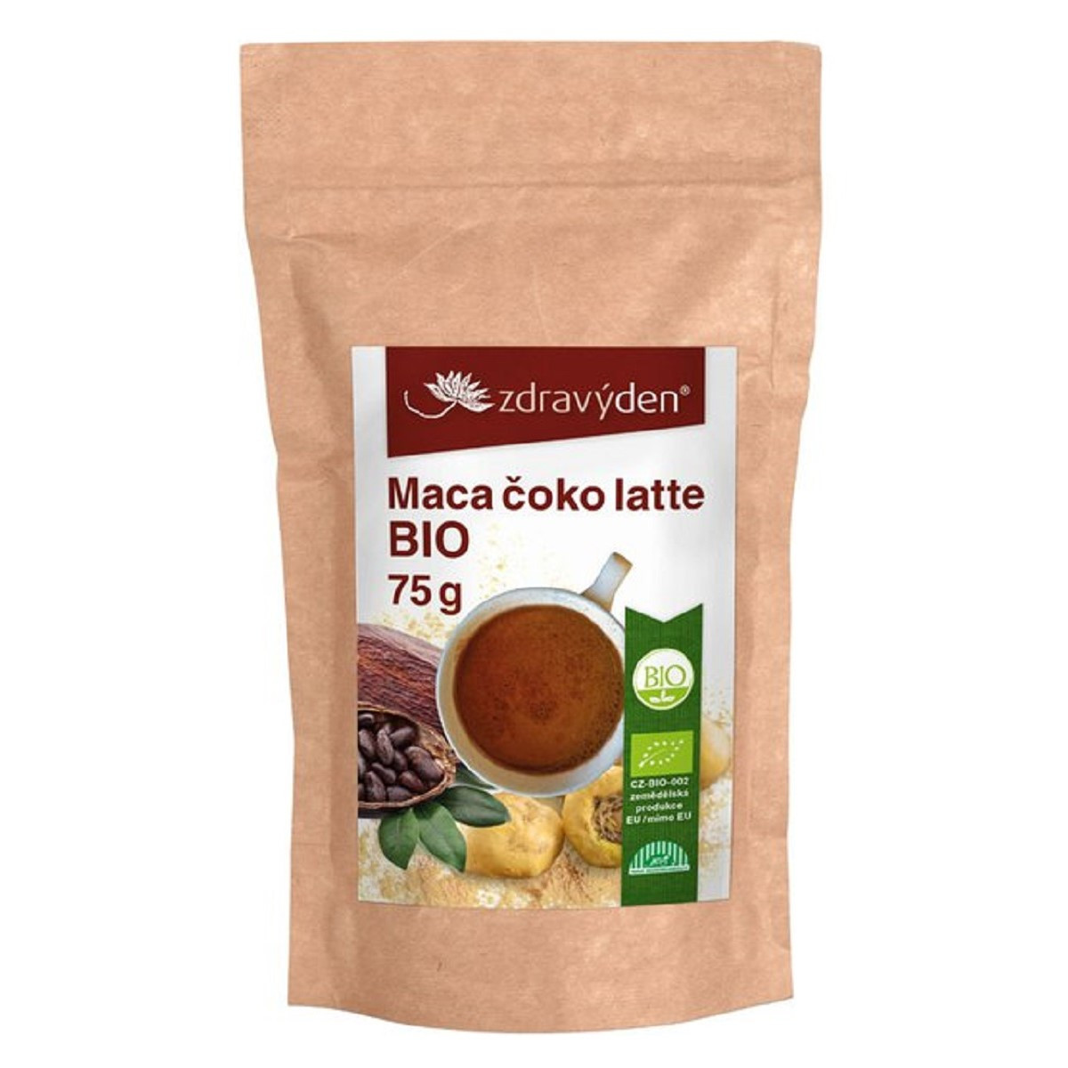 Maca čoko latte BIO - směs koření - bio kvalita - 75 g