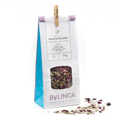 Pracovní naladění - čajová směs - bylinný čaj - 60 g