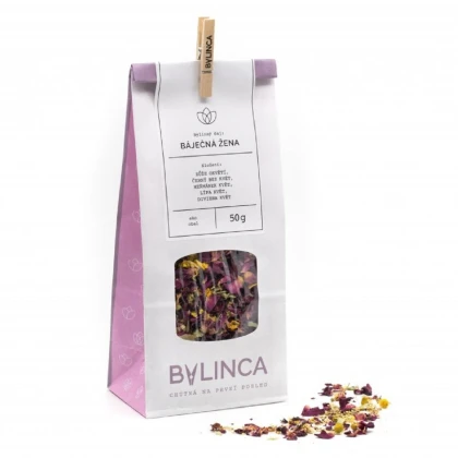 Báječná žena - čajová směs - bylinný čaj - 50 g
