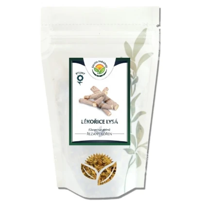 Lékořice lysá - Glycyrrhiza glabra - řezaný kořen - 150 g