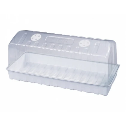 Miniskleník s ventilací bílý - 47 x 20 x 20 cm - 1 ks