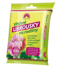 Vlhčené ubrousky na rostliny - Forestina - 15 ks