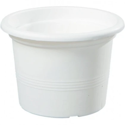 Květináč Campanula bílý - 13 x 9 cm - 1 ks