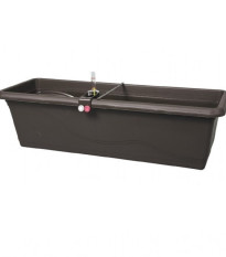 Samozavlažovací truhlík Extra Lina Smart hnědý - 40 cm - 1 ks