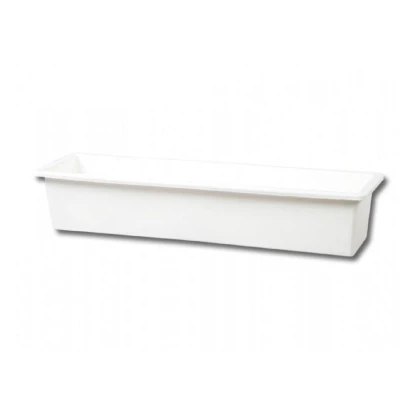 Truhlík GLORIA bílý - 50 cm - 1 ks