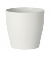 Obal na květináč LIVING bílo béžový - 13 x 13 cm - 1 ks