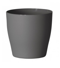 Obal na květináč LIVING šedý - 13 x 13 cm - 1 ks