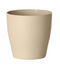 Obal na květináč LIVING tmavě béžový - 13 x 13 cm - 1 ks