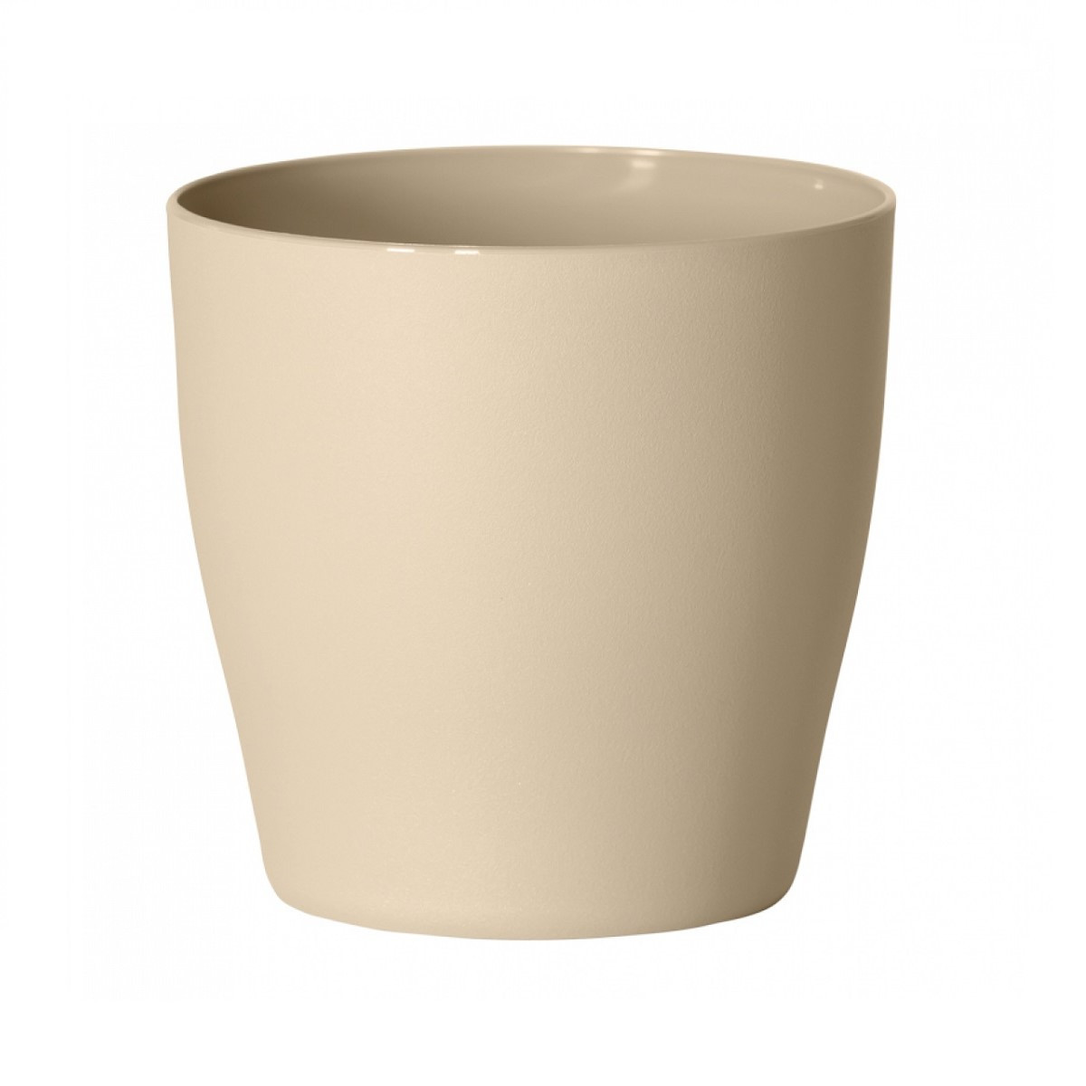 Obal na květináč LIVING tmavě béžový - 15 x 15 cm - 1 ks