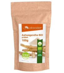 Ašvaganda BIO - Withania somnifera - mletý kořen - bio kvalita - 100 g