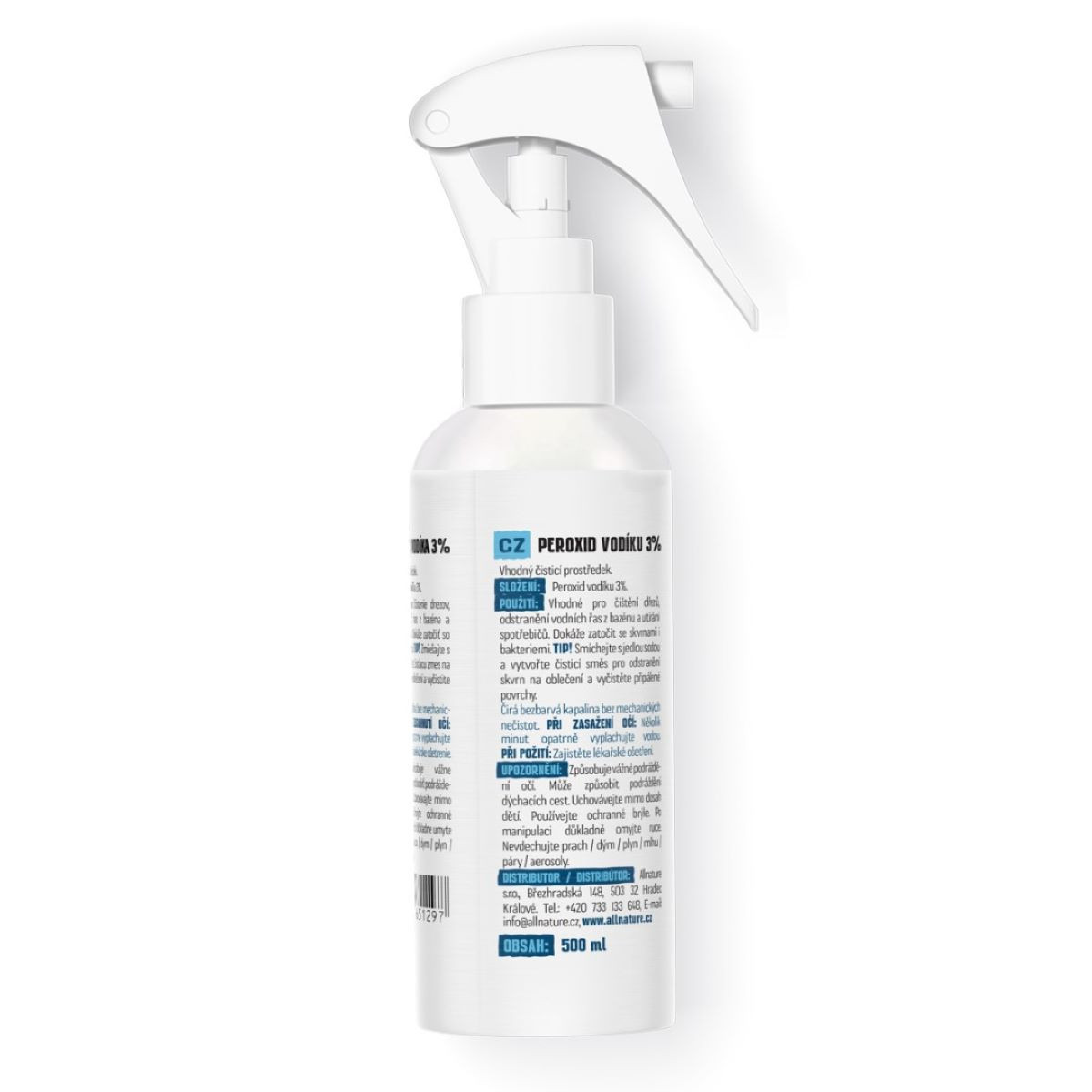 Peroxid vodíku 3% - sprej - 500 ml