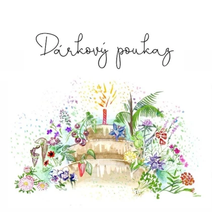 Voucher k narozeninám v hodnotě 1500,- Kč