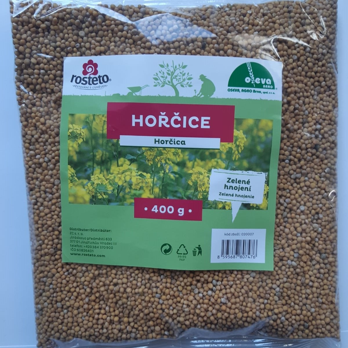 Hořčice bílá - semena - 400 g