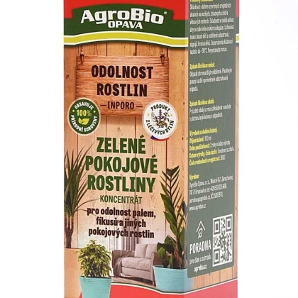 Zelené pokojové rostliny - koncentrát - AgroBio - ochrana rostlin - 100 ml