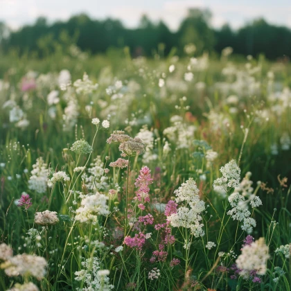 Bílá louka krajková - semena Planta Naturalis - směs - 40 g