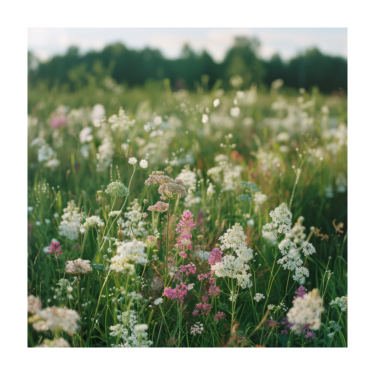 Bílá louka krajková - semena Planta Naturalis - směs - 40 g