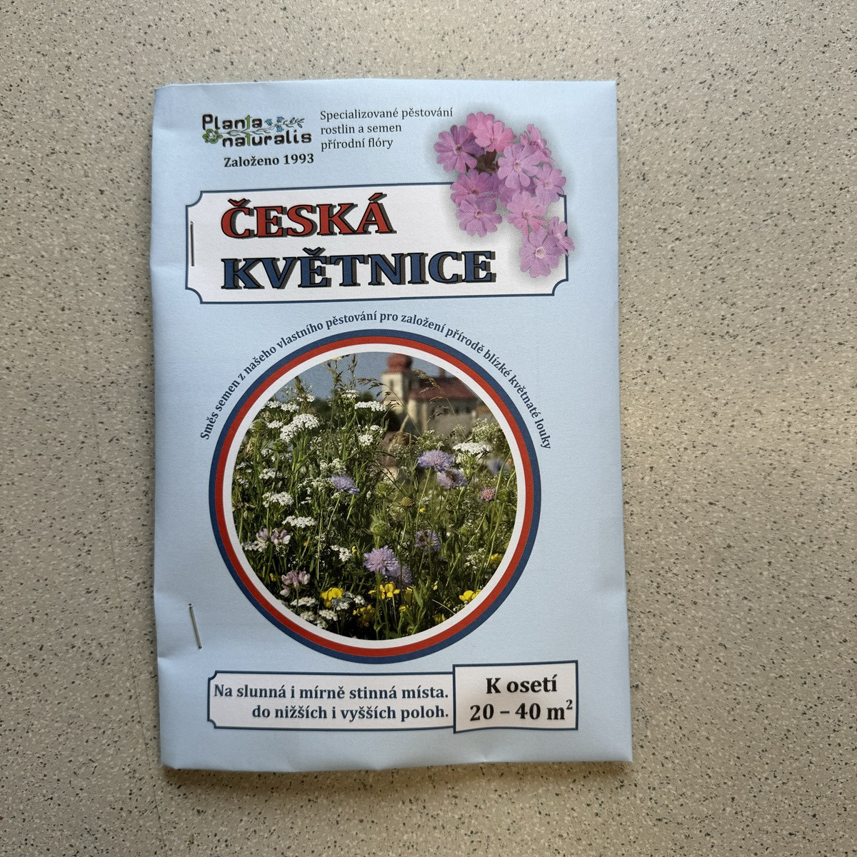 Česká květnice - semena Planta Naturalis - směs - 40 g