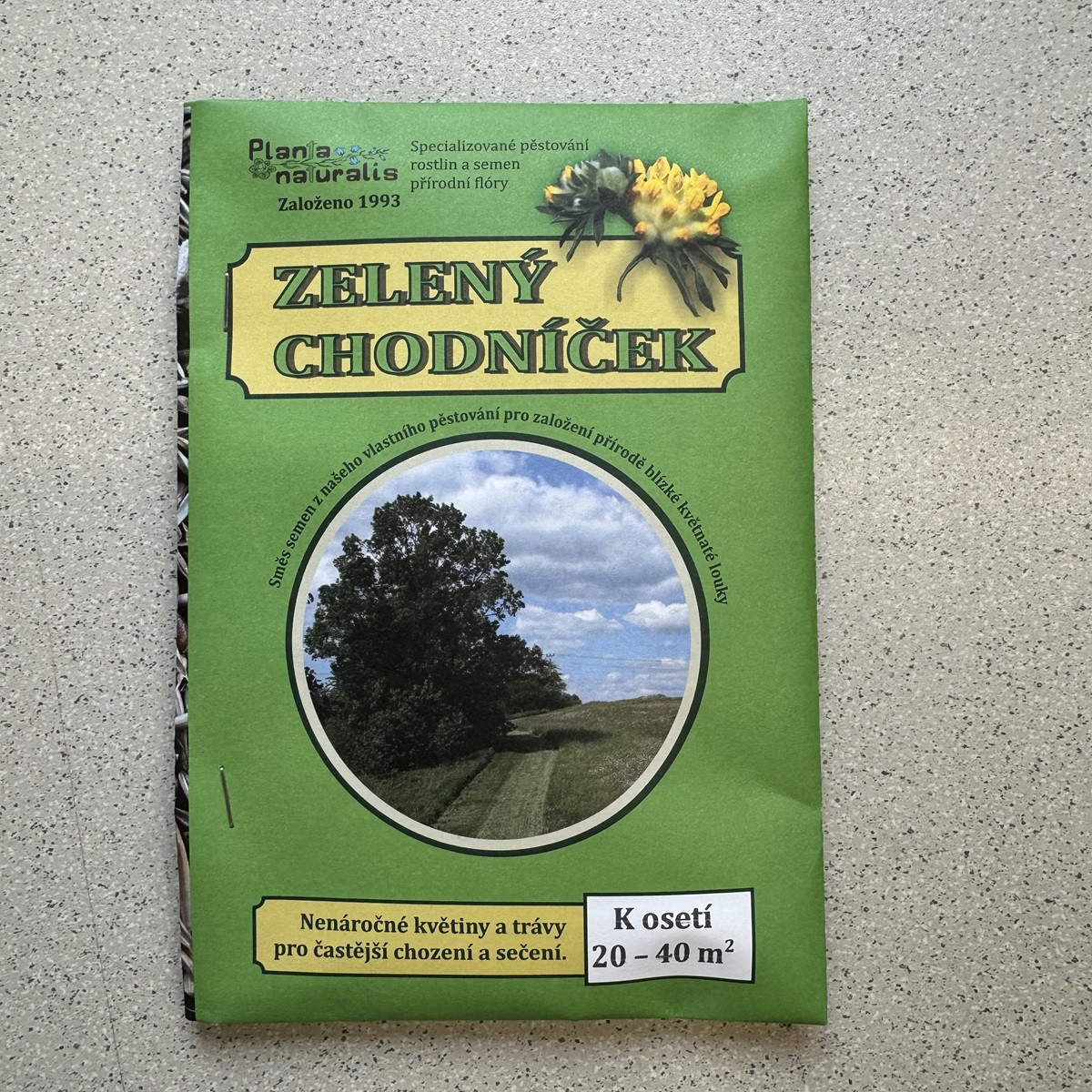 Zelený chodníček - semena Planta Naturalis - směs - 40 g