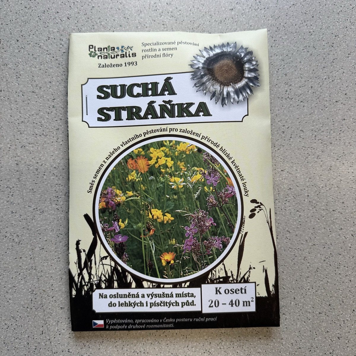 Suchá stráňka - semena Planta Naturalis - směs - 40 g