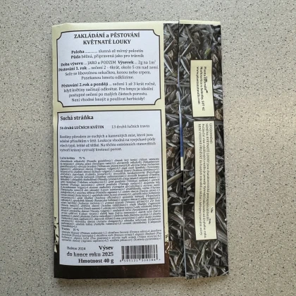 Suchá stráňka - semena Planta Naturalis - směs - 40 g