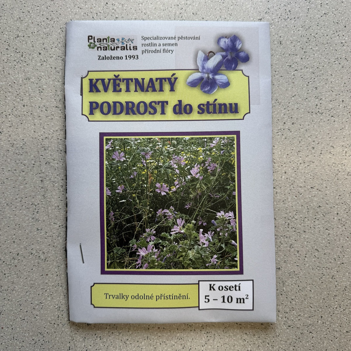 Květnatý podrost do stínu - semena Planta Naturalis - směs - 10 g