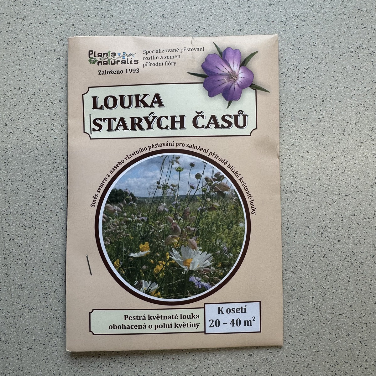 Louka starých časů - semena Planta Naturalis - směs - 40 g