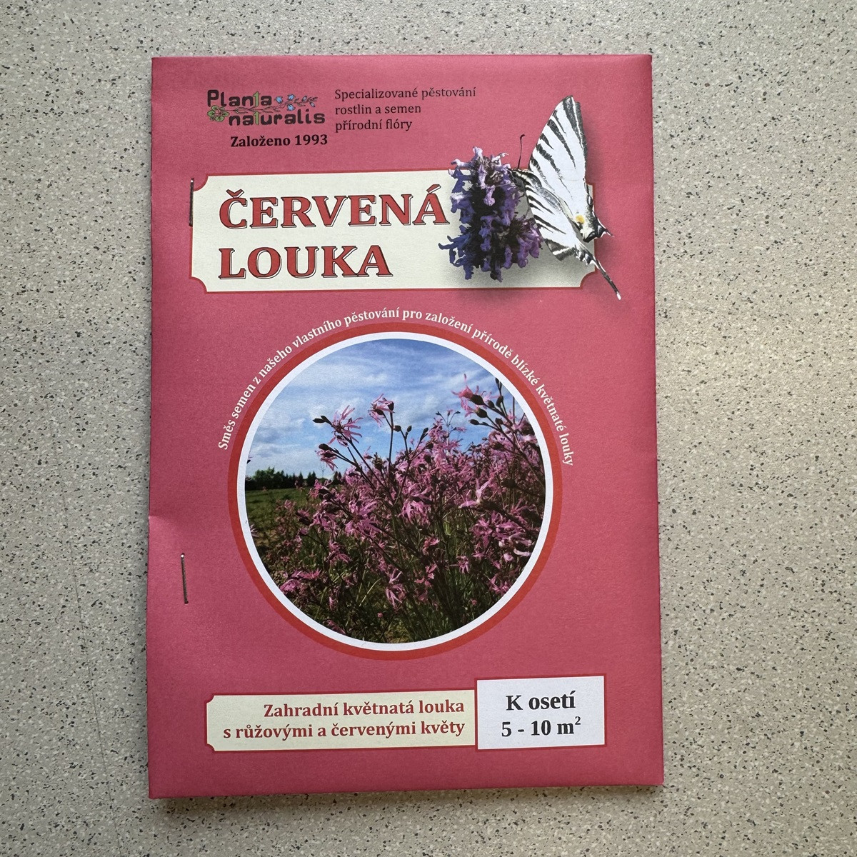 Červená louka červánková - semena Planta Naturalis - směs - 10 g