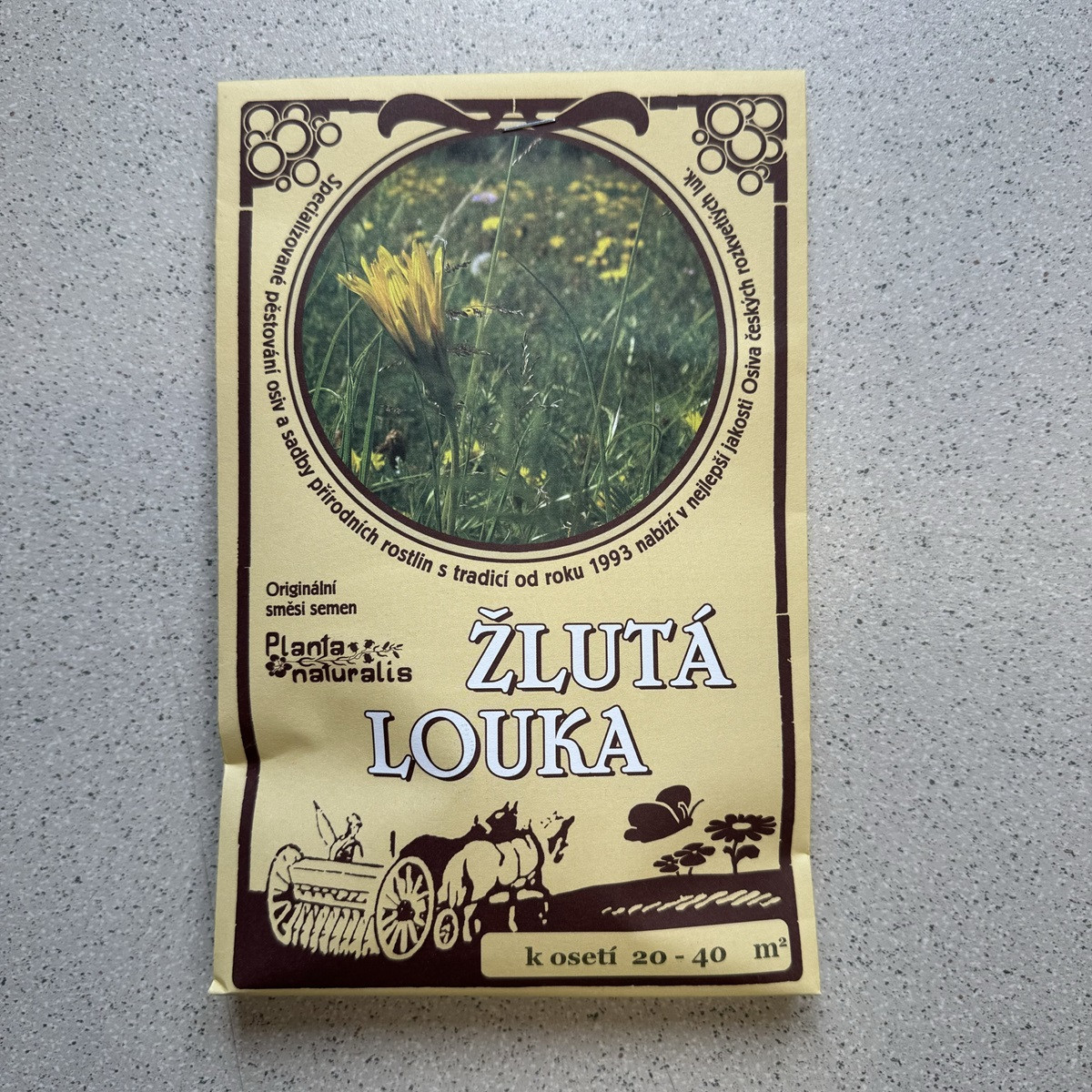 Žlutá louka - semena Planta Naturalis - směs - 40 g
