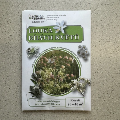 Bílá louka krajková - semena Planta Naturalis - směs - 40 g