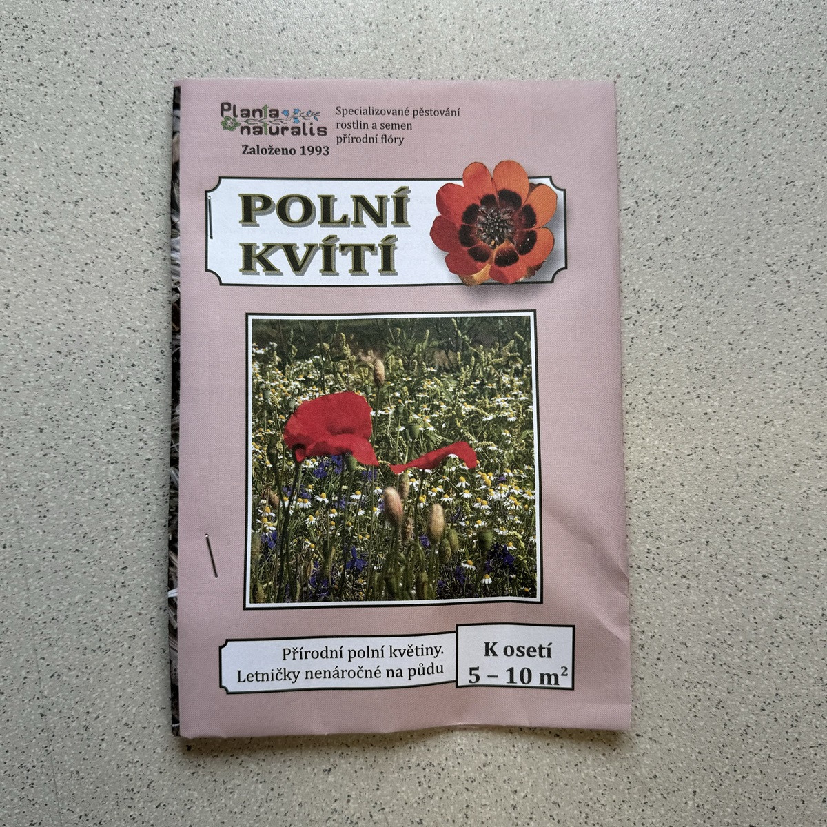 Polní kvítí - semena Planta Naturalis - směs - 10 g