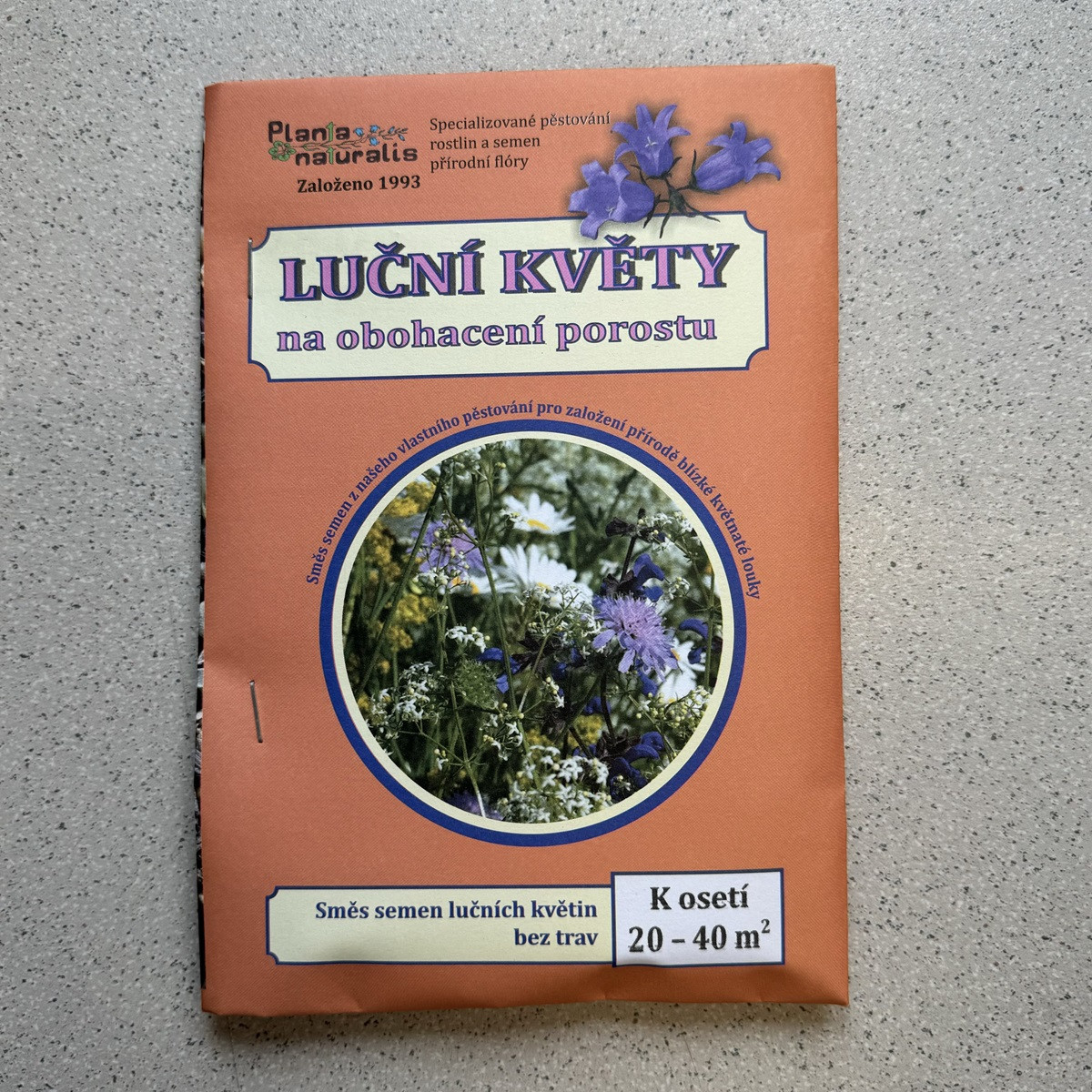 Mezei virágok a növényzet gazdagítására - Planta Naturalis magok - keverék - 40 g