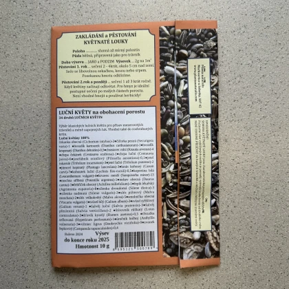 Luční květy na obohacení porostu - semena Planta Naturalis - směs - 10 g