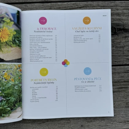 Bylinková radost - kniha - 1 ks