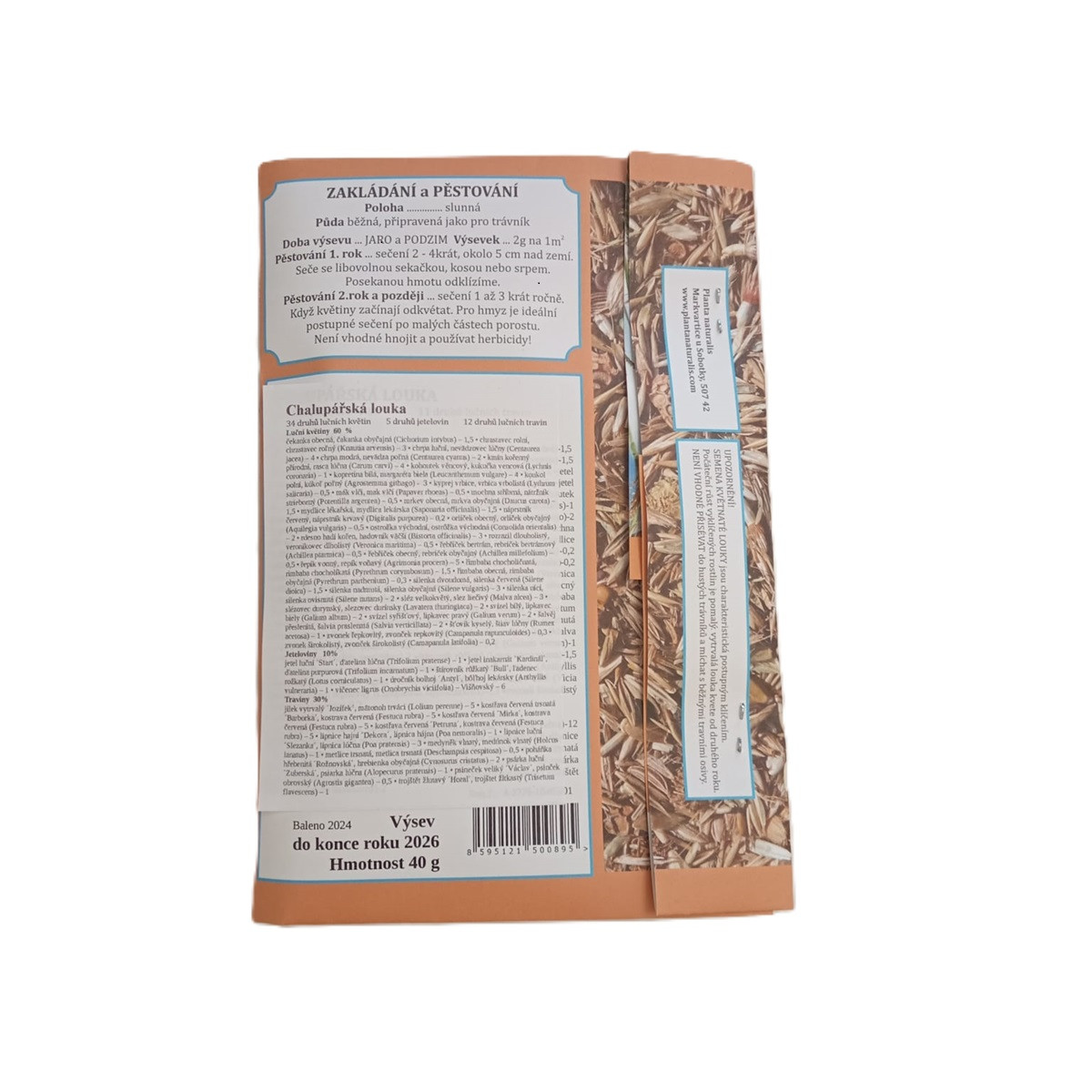 Chalupářská louka - semena Planta Naturalis - směs - 40 g