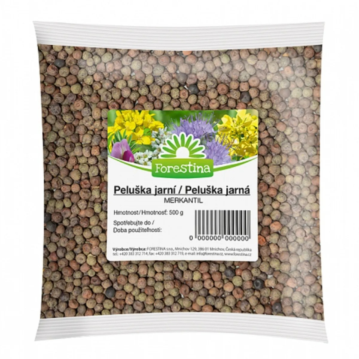 Peluška jarní - semena - 500 g