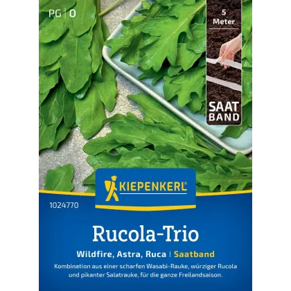 Rukola trio Wildfire, Astra a Ruca - výsevný pásek - 1 ks
