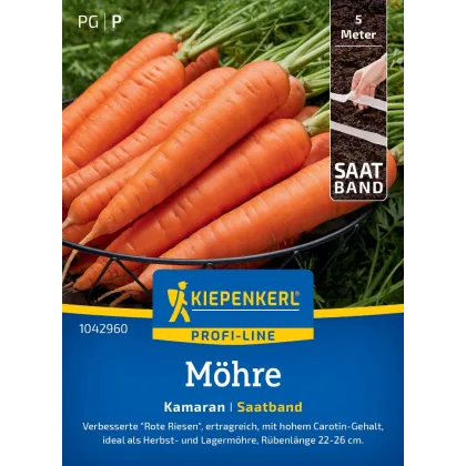 Mrkev Kamaran F1 - výsevný pásek - 1 ks