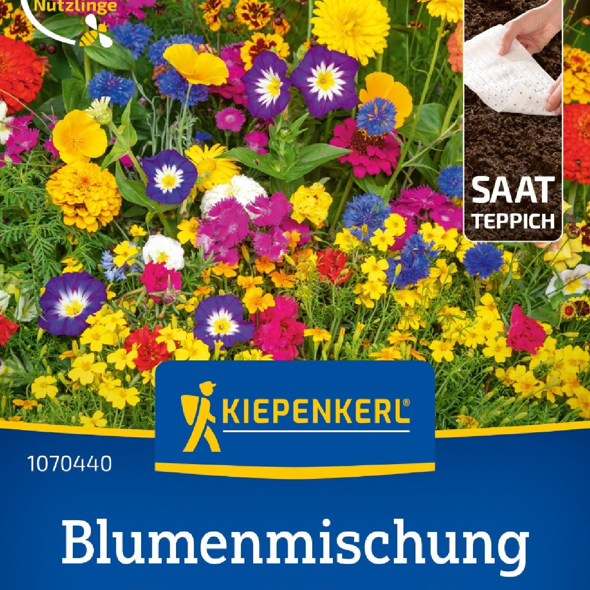 Květinový mix - výsevný koberec - 15x150 cm - 1 ks