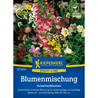 Květinová směs - Květiny do stínu - semena Kiepenkerl - 1 ks