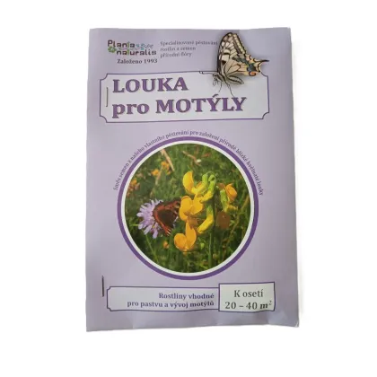Louka pro motýly - semena Planta Naturalis - směs - 10 g