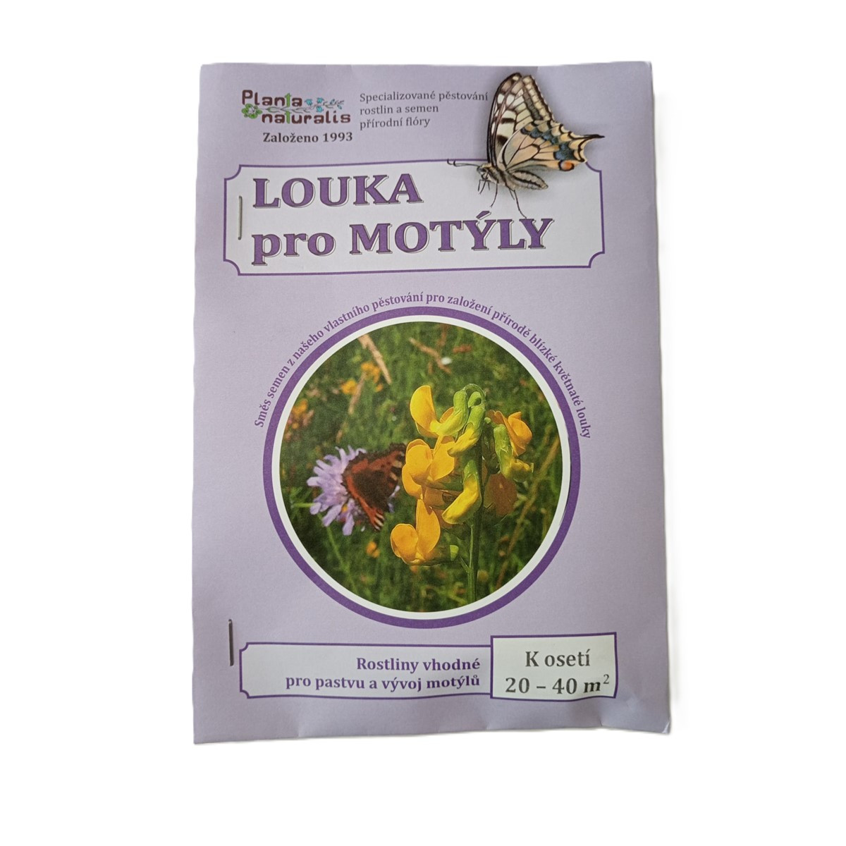 Louka pro motýly - semena Planta Naturalis - směs - 10 g