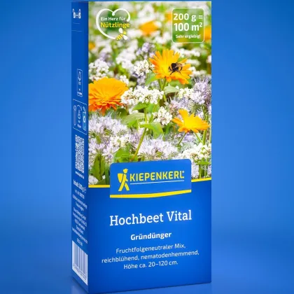 Květinová směs pro optimální péči o vyvýšené záhony - semena Kiepenkerl - 200 g - 1 ks