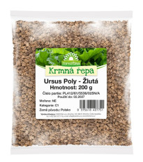 Krmná řepa Ursus Poly žlutá - Beta vulgaris - semena krmné řepy - 0,2 kg