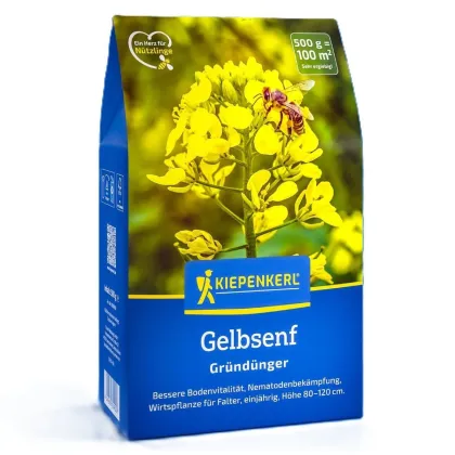 Zelené hnojení - Žlutá hořčice - semena - 500 g