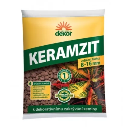 Keramzit dekor 4–8 mm - umělé kamenivo - 1 l