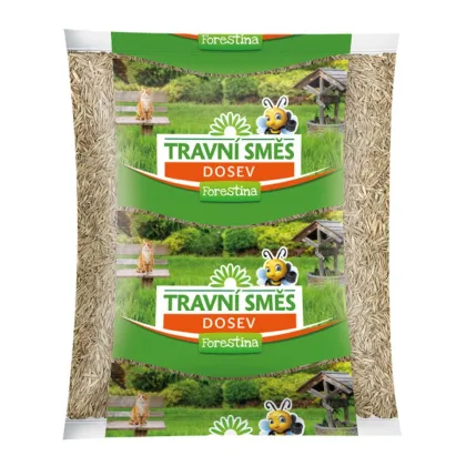 Trávník na dosev - semena Forestina - směs - 500 g